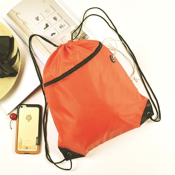 

new 2021 Backpacks Hot Style Man Women Fashion Solid Capacity Drawstring Bag Contracted Suit Any Clothing Travel Sports Pack