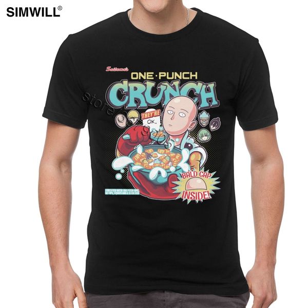 

sport funny summer new shirts men cotton one punch man tees short sleeve saitama t shirt japan manga fanst-shirt clothing