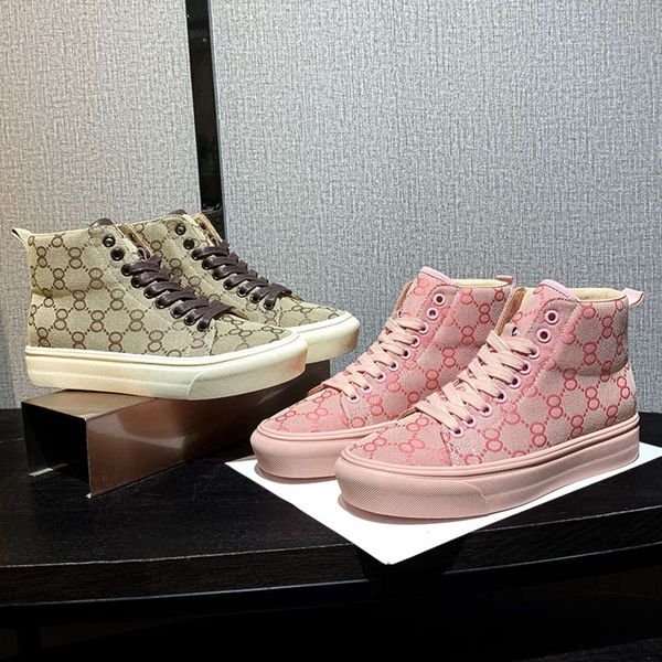 

2020 designer new pink high women's british style in autumn and winter ing, White;red