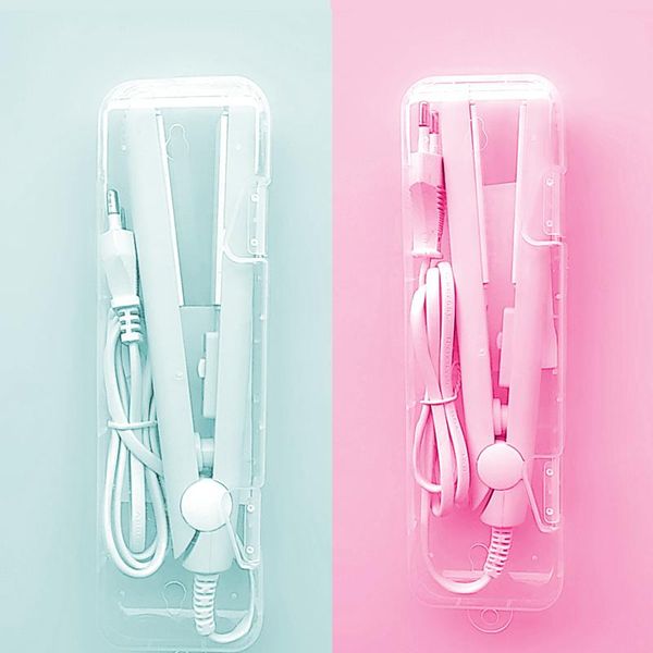 

curling iron mini hair straightener iron ceramic straightening styling tools hair curler flat iron beard straightener