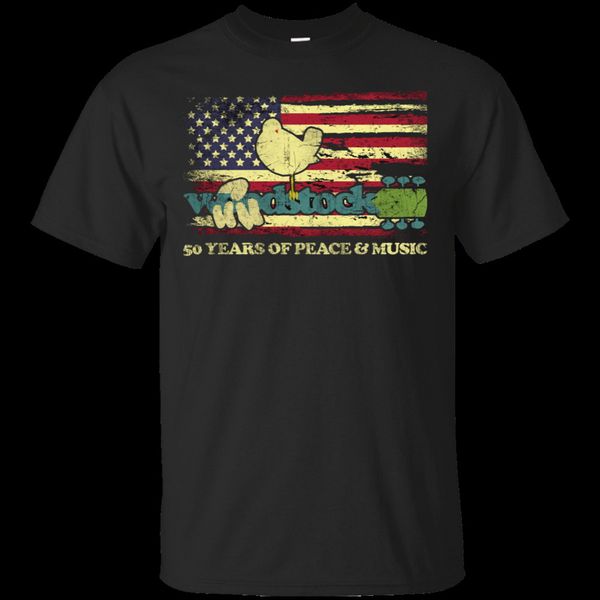 

woodstock peace love and music american flag t shirt black navy short women cool gift personality tee shirt sport hooded sweatshirt hoodie