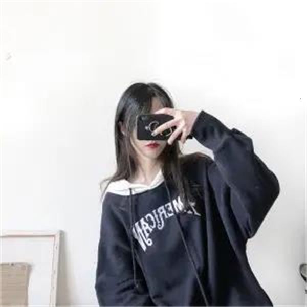 

2021 new a play/ensemble autumn/winter korean female fashion student drop all-match shirt casual pants set of two wome pieces ogjy, White