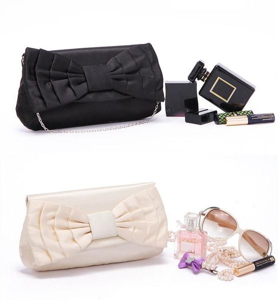 

bow chains velour socialite handbags new fashion women wedding clutches ladies party purse shoulder evening bags