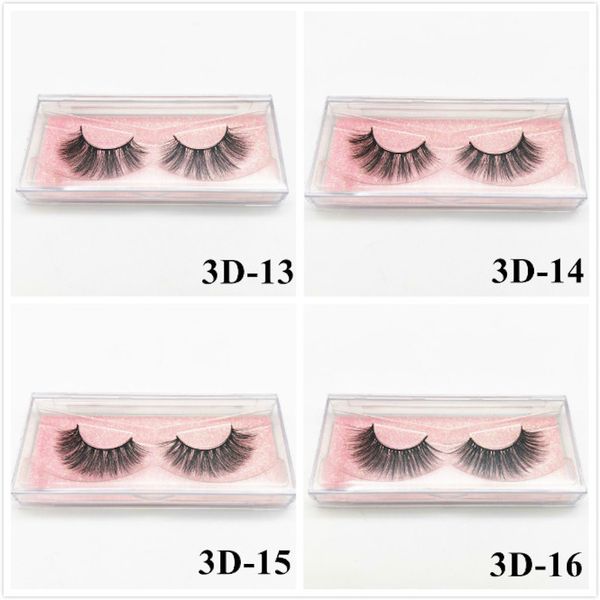 

3d mink eyelashes eye makeup mink false lashes soft natural thick fake eyelashes 3d eye lashes extension beauty tools 16 styles dhl free