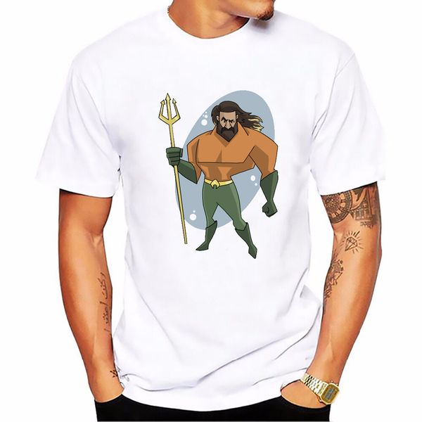 

aquaman t shirt 2018 latest movie actor handsome muscle man cartoon printing t shirt cool tee plus size sport hooded sweatshirt hoodie