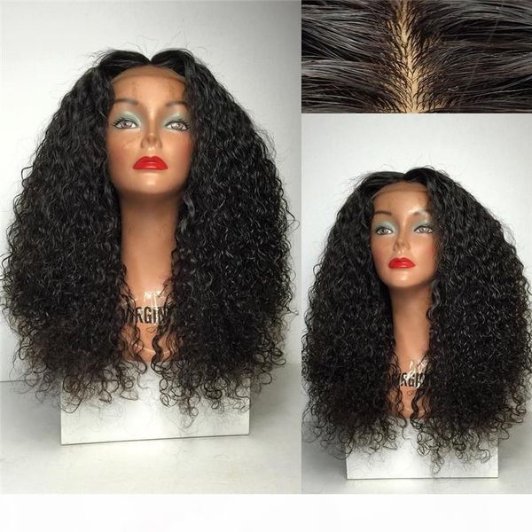 

glueless full lace human hair wigs for black women 7a loose wave curly lace front human hair wigs 130% brazilian hair wig, Black;brown