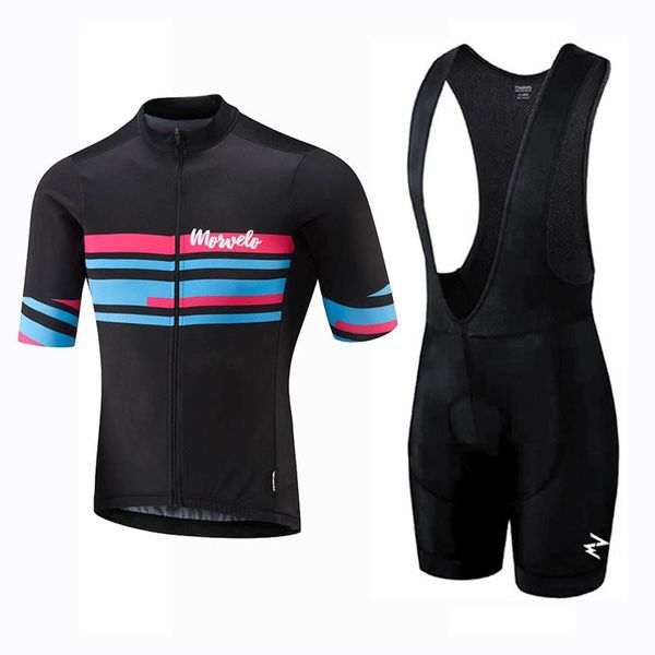 

morvelo team 2020 мужчины велоспорт джерси биб шорты костюм лето quick dry короткие рукава велоспорт эпикировка дорожный велосипед униформа, Gray