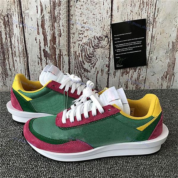 

2021 wholesale sacai ldv waffle casual shoes for black white grey pine green gusto varsity blue outdoor women sport sneakers 36-45