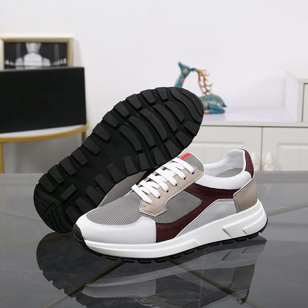 

men casual shoes spring autumn new runner for men sneaker casual shoes with box, Black