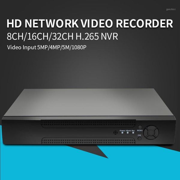 

kits 5mp 32ch 1080p 8ch 4k cctv h.265 nvr dvr network video recorder onvif 2.0 for ip camera 2 sata xmeye p2p cloud1, Black;white