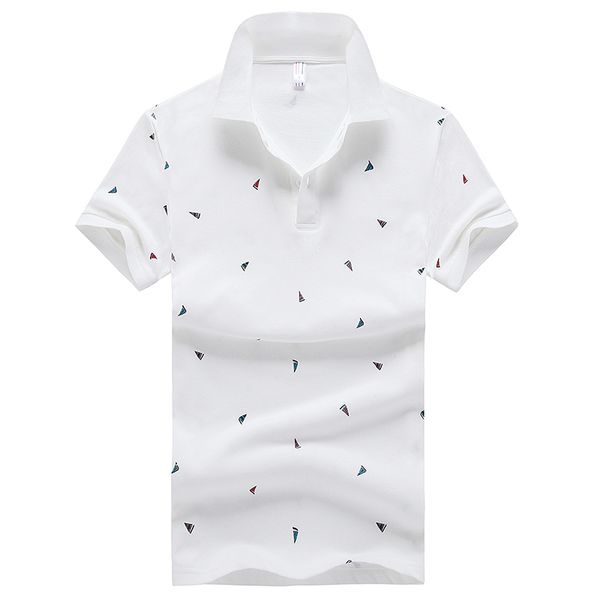 

2021 new summer of wholesale men powder men's cotton spooned man's feather in short sleeve shirt 3-4 buns/lot shirts b041, White;black