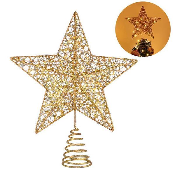 

er star warm lights for 25x30cm christmas new year party decoration xmas tree ornament lrnb
