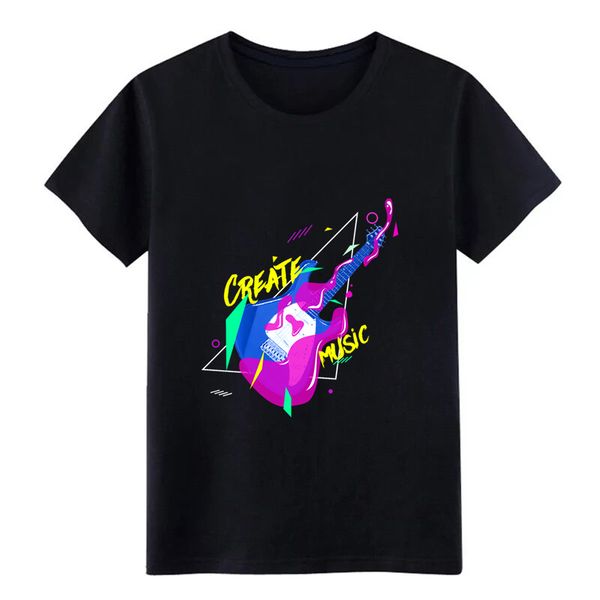 

men's create music with a guitar music instrument create kawaii gift authentic family shirt hoodie designers t shirts sweatshirt