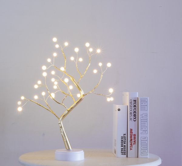 

holiday led decorative copper christmas wire lights artificial tree light with usb battery