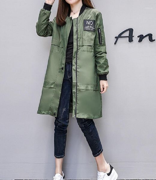 

trench coat for women streetwear long sleeve zipper spring coat casaco feminino army green water-proof women's overcoat1, Tan;black