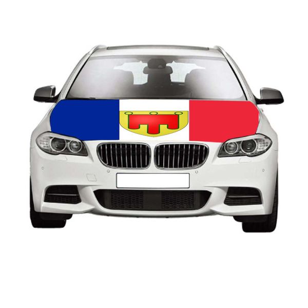 

auvergne rhone alps regional flags 3.3x5ft 100%polyester,car bonnet banner