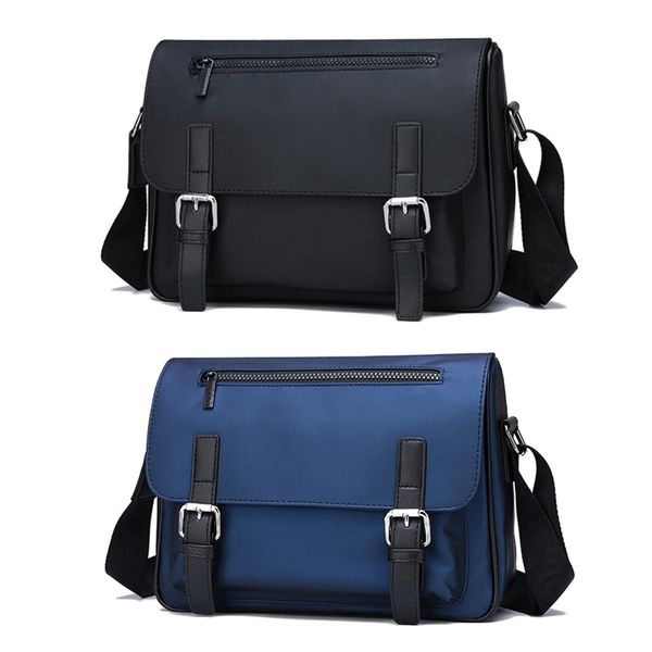 

men's nylon briefcase business cases shoulder messenger lapbag handbag 28gd
