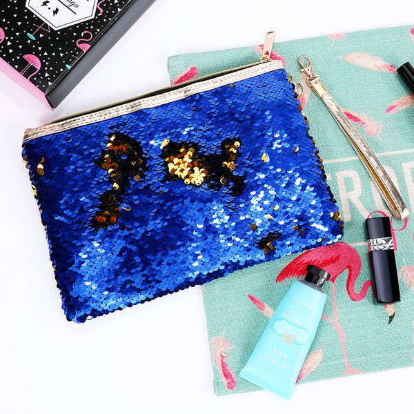 

fashion toiletries zipper purse tote bag sequin female designer handbags purses portable sequined woman handbag cosmetic bag vtky2192