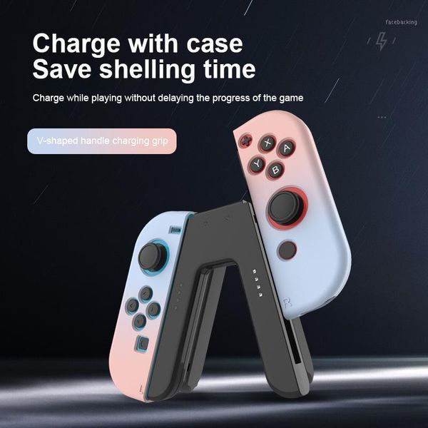 

game controllers & joysticks for ns charging station grip handle bracket gaming controller nin ten switch holder gamepads1