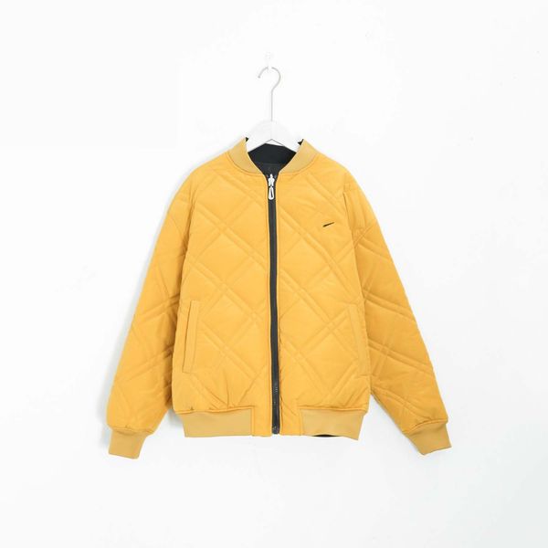 

мода реверсивный пальто куртки черный желтый размер с front back вышитые знак мужчины женщины осень зима теплые пальто размер m  xl, Black;brown