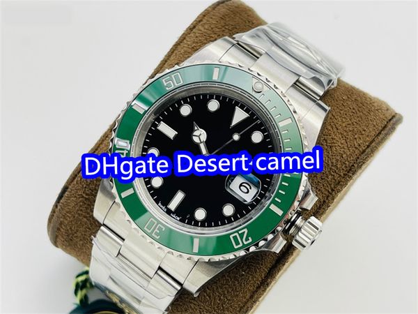 

watch vs factory manufacturing 41mm 904l men's watches cal 3235 movement famous brand fashion waterproof watch sapphire mirror ceramic, Slivery;brown