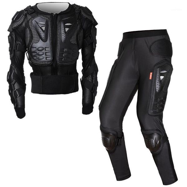 

motorcycle armor jacket full motorcycle body armor shirt jacket long pants motocross back shoulder knee protector moto suit1