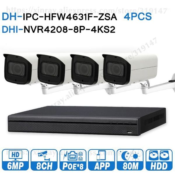 

dahua 6mp 8+4 security cctv system 4pcs 6mp poe zoom ip camera ipc-hfw4631f-zsa & 8poe 4k nvr nvr4208-8p-4ks2 surveillance1