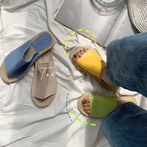 

slippers casual shoes lady slipers women slides luxury girl 2021 flat summer rome rubber pu fabric basic fashion shoes slippers, Black