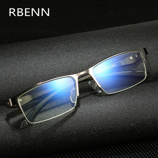 

rbenn высокого качества бизнес reading glasses мужчины semi-rimless дальнозоркостью очки с диоптриями, +0,75 1,75 2,25 1,25 2,75 4,5 5,0, White;black