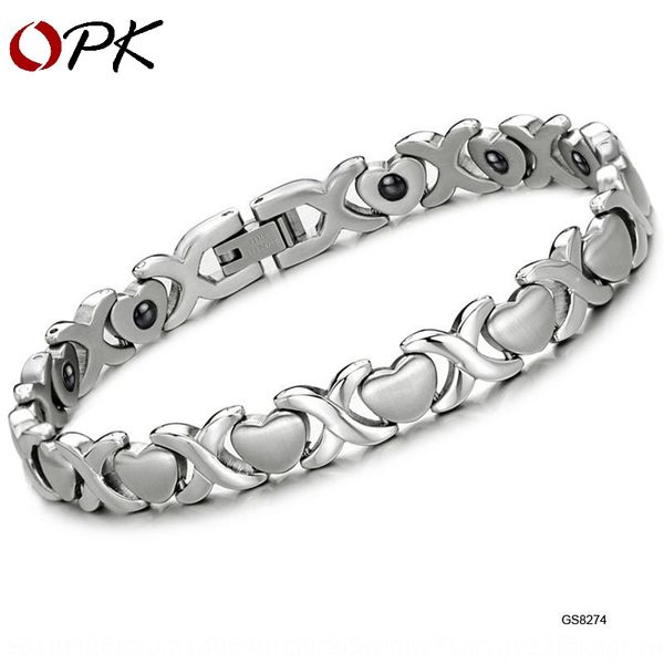 

jewelry new health care lady with magnet jewelry new health care lady bracelet bracelet with magnet 1gzpc, Golden;silver