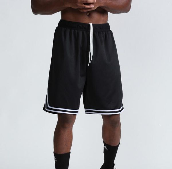 

2021 new gym running shorts men sport fitness fit short pants male tennis basketball soccer training beach shorts jogging quick dry pants, White;black