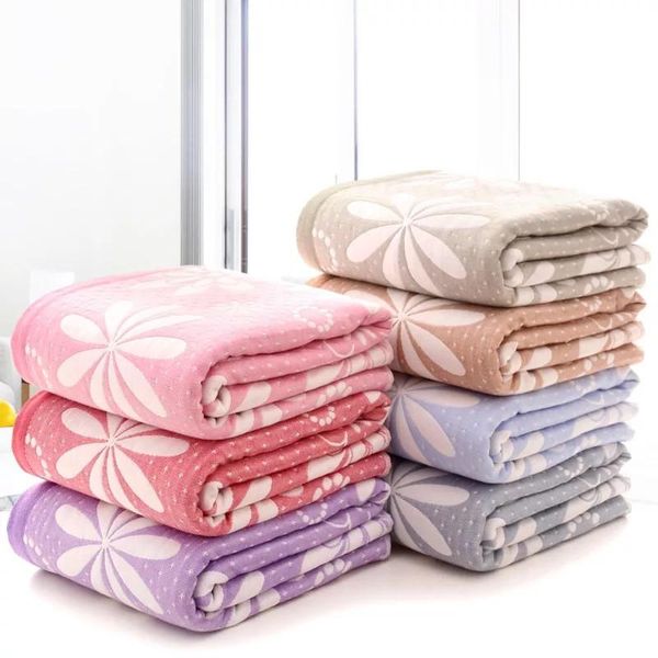 

3 layers cotton gauze blanket 100% cotton yarn dyed jacquard color 90x180 cm blanket 450 g weight 10 pieces small wholeasle