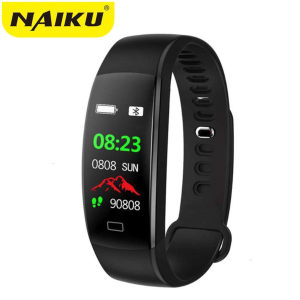 

smart wristband pk id107 men's, waterproof sports watch ip68 with color screen, heart rate blood prsure control for android and iosjk