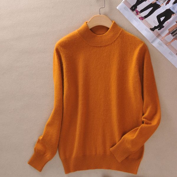 

2021 half elven goal fall kashmir swallows and women's fleece wool tight skin shirt seating male lung falm, White;black