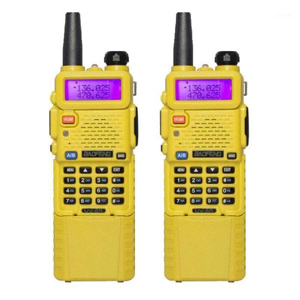 

2pcs baofeng uv-5r extended battery 3800mah dual band two-way radio 136-174mhz vhf 400-520mhz uhf handheld transceiver 5 colors1