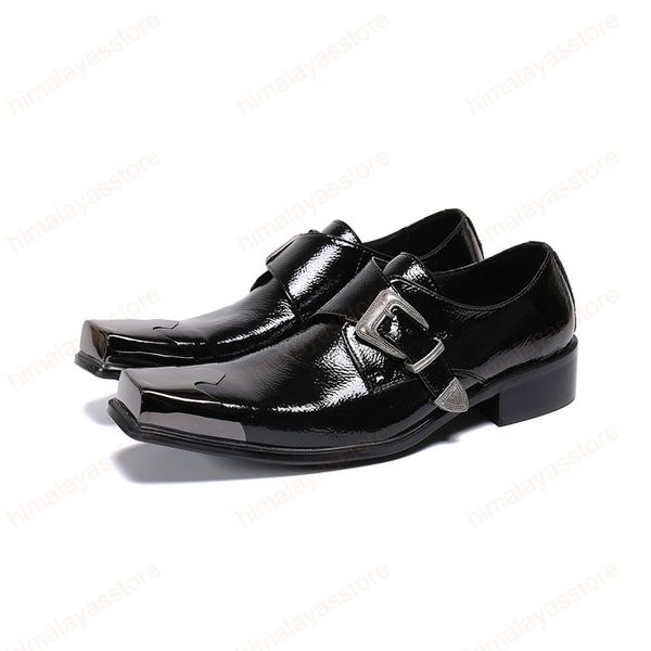 Scarpe eleganti italiane da uomo Scarpe da chiesa in pelle Oxford nere bordeaux Scarpe da abito da uomo sociali con punta