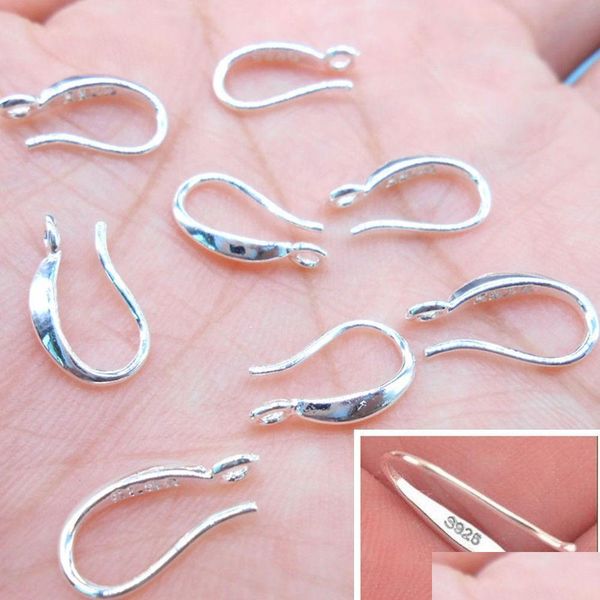 

diy making jewelry 925 sterling silver earring hook ear wires for crystal 0n9eu