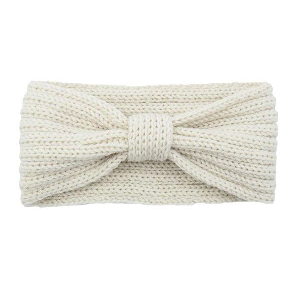 

women knitted cotton hairband diy crochet cross bowknot headband hairband winter ear warmer headwrap bandage hair accessories q wmtcxl