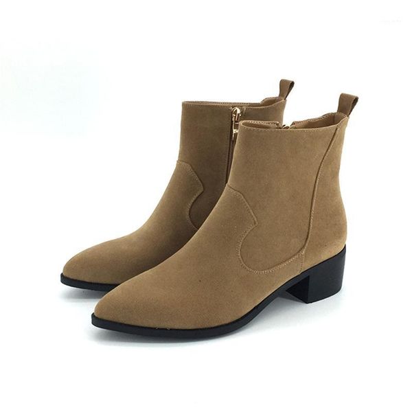 

2020 latest popular winter women's high heel boots1, Black