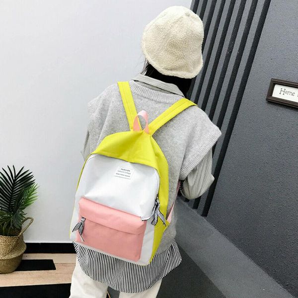 

women backpack girls shoulder school bag lapbags travel backpack outdoor satchel rucksack /by