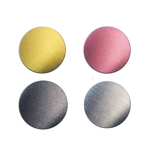 

1pcs car phone holder metal plate disk for magnetic car phone holder iron sheet for magnet mobile phone holder car stand mount wmtmlq