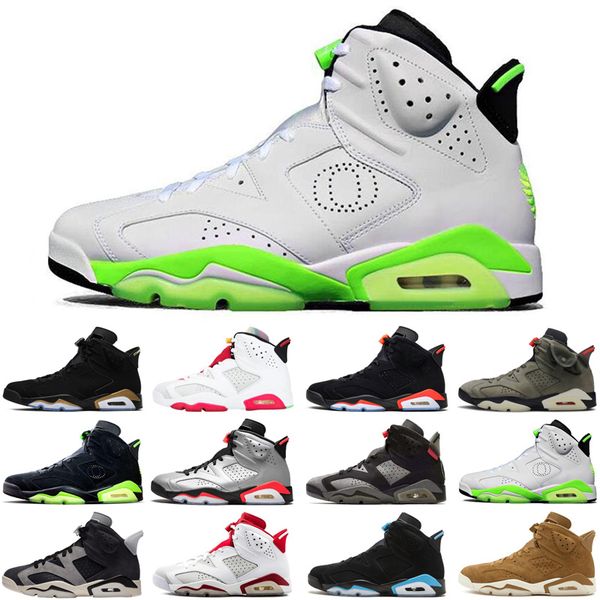

высочайшее качество 6 6s hare men basketball shoes tech chrome infrared hare unc athletic открытый мужские тренеры спортивные кроссовки разм, White;red