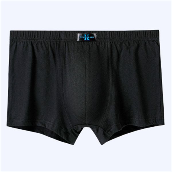 

mens plus size fat panties underpants fashion trend elasticity middle waist boxer briefs designer new male stretch breathable underwear, Black;white