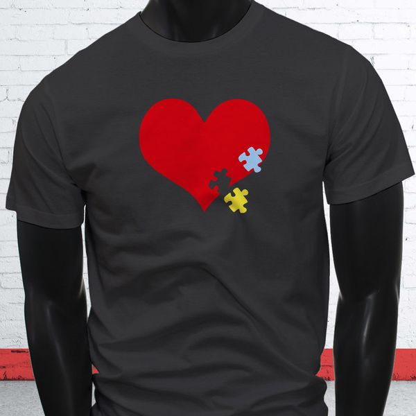 

summer children cancer therapy art autism awareness hart puzzle mens charcoal t-shirt tee shirt sport hooded sweatshirt hoodie