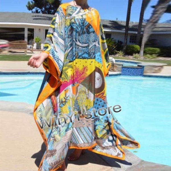 

african design dashiki dress silk beading abaya bandage maxi bazin vintage long sleeve robe gowns africa lady party1, Red
