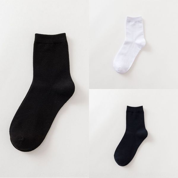 

осень и зима новый сплошной цвет бизнес 200 иглы хлопка мужские носки досуг простых носки мужские хлопчатобумажные dyg47, Black