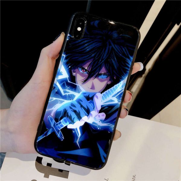 

qaluxury mobile phone cover, naruto sasuke, vip x xs light-emitting shell, color led back vfr