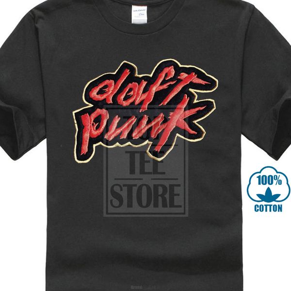 

daft punk logo homework discovery black t shirt dj mens clubbing t shirt red daft punk electro house 016124 sport hooded sweatshirt hoodie