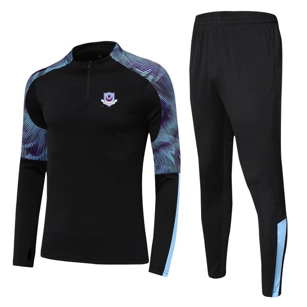 Drogheda United FC Tute per il tempo libero per bambini da 4XS a 2XL Completi da uomo Tute sportive da esterno Home Kit Giacche Pantalone Abbigliamento sportivo