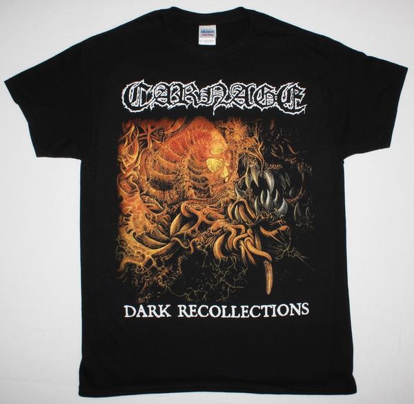 

carnage dark recollections grave dismember death metal new black short sleeves tee sport hooded sweatshirt hoodie t shirt